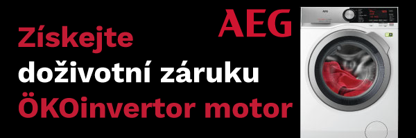 AEG - doživotní záruka na ÖKOInvertor motor